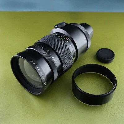 M42, Pentacon 4/300 + Estuche Estuche Bolsa, Utilizable con P6 Pentacon Six 4/300 ☆☆☆ Foto 1 de 4