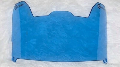 Precision Football Helmet Visor, Arctic Blue