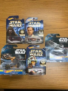 Lot Of Star Wars Hot Wheels NIP - Picture 1 of 12