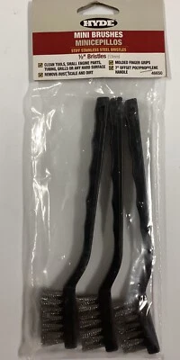 Mini Hyde rígido acero inoxidable Bristol cepillado Foto 1 de 4