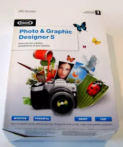 Magix Xtreme Photo & Graphic Designer 5 - Never Used - Picture 1 of 9