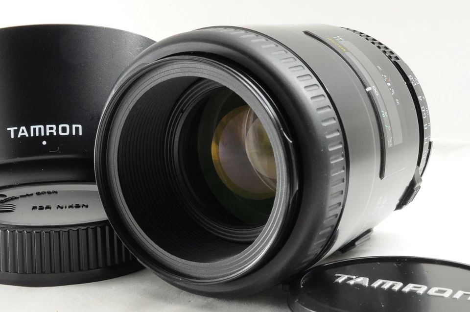 [Excellent+++] Tamron SP AF 90mm f/2.5 52EN Macro AF Fix For Nikon F Caps Hood - Image 1 of 4