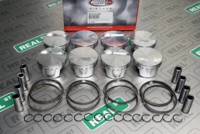 CP Bullet Pistons Set Chevy LS 4.000 Stroke 6.125 Rod 4.070 Bore -2.7 cc 11.6:1 - Image 1 of 4