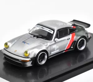 RM 1:64 Silver Singer Turbo Study 930 Classic Model Diecast Metal Car - Picture 1 of 3