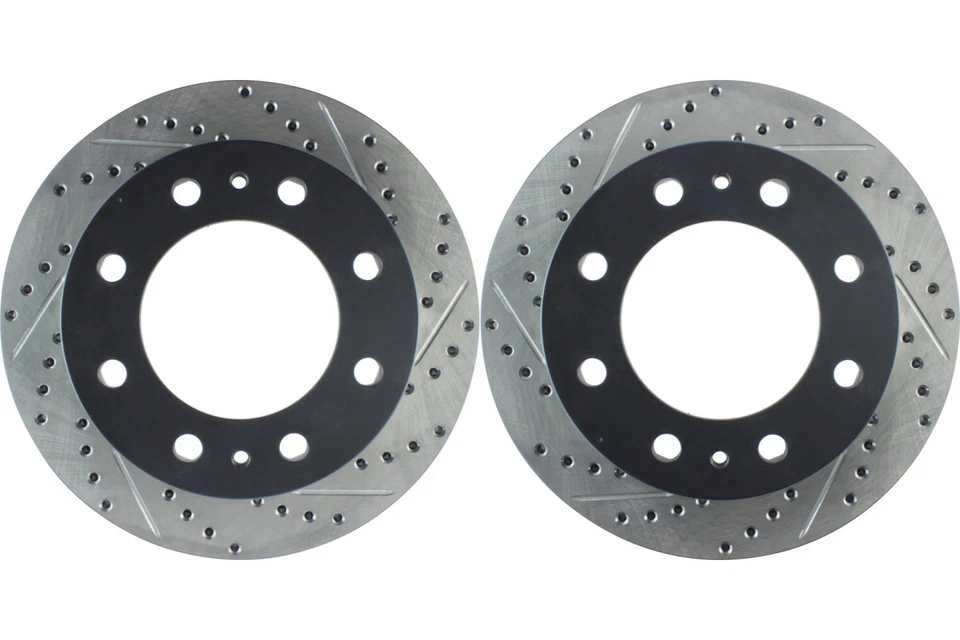 PAR dianteiro rotor de freio a disco Stoptech para 2001-2010 GMC Sierra 2500 HD (44650) - Imagem 1 de 4