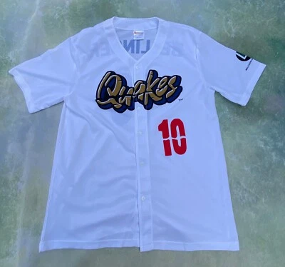 Camiseta deportiva promocional Rancho Cucamonga Quakes Cody Bellinger #10 para hombre talla XL. Foto 1 de 4