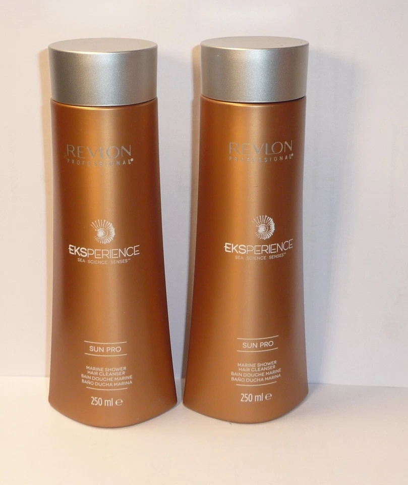 Revlon Eksperience  SUN PRO Marine Shampoo  Cleanser   2 X 250ml - Bild 1 von 1
