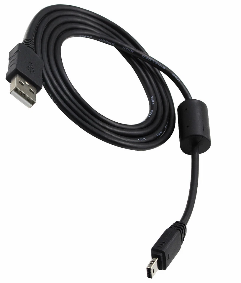 USB Data Cable Cord Lead For CASIO EXILIM EX-Z29 EX-Z57 EX-Z65 EX-Z75 CAMERA - Image 1 of 1