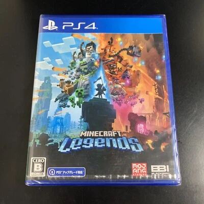 Unopened PS4 Minecraft Legends Sony PlayStation 4 Bandai Namco Sealed Strategy - Image 1 of 4