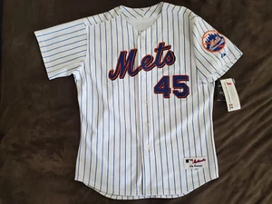 NWT Majestic Pedro Martinez New York Mets MLB Jersey ~ Size 48 - Picture 1 of 13