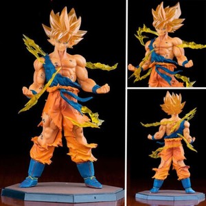 6in Anime SON GOKU Dragon Ball Z Super Saiyan PVC Action Figures Toys For Kid US