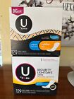 258 (2 Boxes) U by Kotex Lightdays Daily Liners - Regular - Kimberly Clark Corp