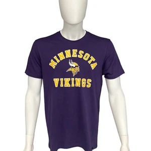 Minnesota Vikings NFL T shirt purple small brand 47 apparel slip on Soft new - Picture 1 of 7
