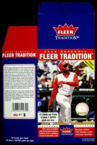 2006 Fleer Tradition BB - Empty 11 Pack Box Pack Display Box - Ken Griffey, Jr. - Picture 1 of 1