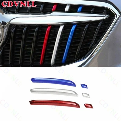 Для Buick Envision 2019-2020 3-цветная автомобильная передняя решетка решетка решетка кольцо полоска отделка 6 шт. - Изображение 1 из 4
