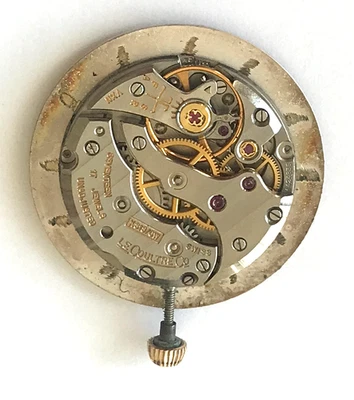 LeCoultre X312/CW Watch Movement With Dial Hands Crown Crystal Running - Image 1 of 4