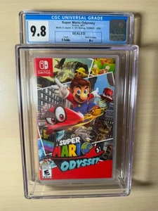 Super Mario Odyssey Nintendo Switch Game Brand New CGC 9.8 A++ - Picture 1 of 2