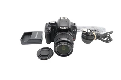Canon 500D Camera DSLR 15.1MP with 18-55mm, Shutter Count 13495, Good Condition - Image 1 of 4