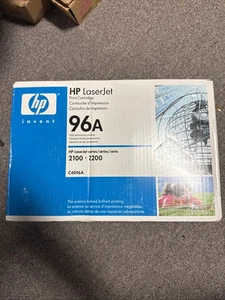 Neu Original HP LaserJet 96A schwarze Tonerkassette C4096A Drucker OEM - Bild 1 von 2