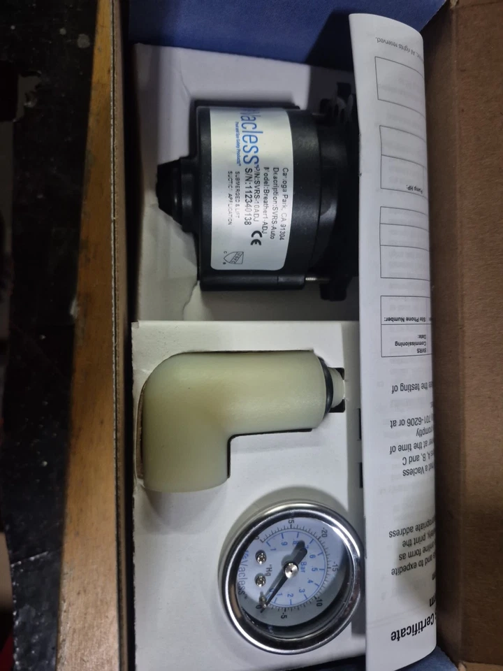 Vacuum Release, Vacless SVRS, Adj, Auto-Reset, Ctr Thd - Image 1 of 1