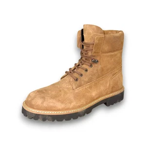 Hugo Draven Herren Braun Leder Stiefeletten US 9 (UK 8 EU 42) RT 199 - Bild 1 von 4