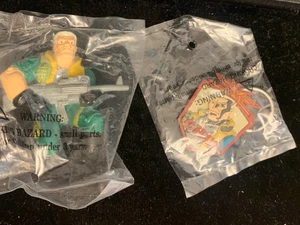 Figura de acción Major Chip Hazard 1998 llavero vintage juguete y chip, nuevo en paquete sellado - Imagen 1 de 10