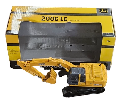 Excavadora de orugas Ertl John Deere 200C LC 1/50 fundida a presión nueva en caja Foto 1 de 2