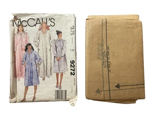 McCall’s 9272 Nachthemden & Roben 1989 ungeschnitten Gr. Large (18-20) Vintage Schnittmuster - Bild 1 von 2