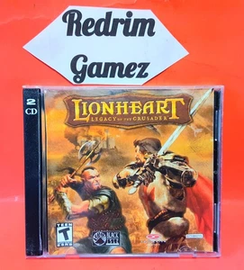 Lionheart Legacy Of The Crusader COMPLETE Windows PC CD-Rom Video Games Fantasy - Picture 1 of 4