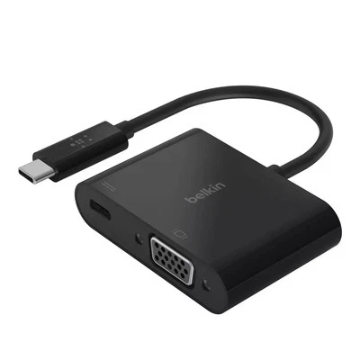 Belkin USB C to VGA + Charge Adapter - USB C to VGA Cable - Image 1 of 4
