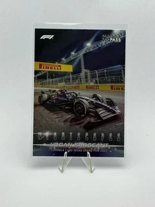 Topps Paddock Pass F1 Insert Logan Sargeant Williams Racing #NS-20 - Picture 1 of 2