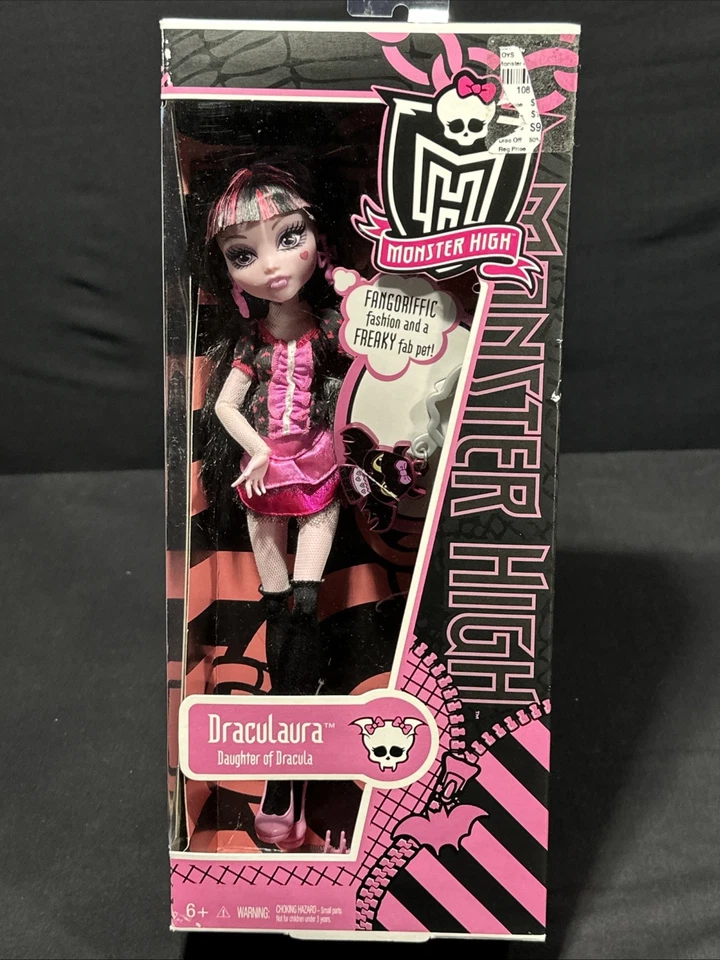 MONSTER HIGH KILLER STYLE DAY AT THE MAUL DRACULAURA DOLL MATTEL - Image 1 of 4