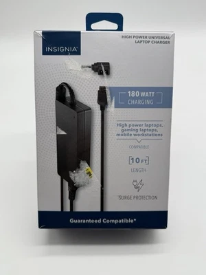 Insignia 180W High Power Universal Laptop Charger NS-PWL9180 - Image 1 of 2