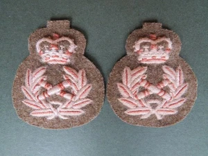 Canada Army 1950's Field Marshall Battle Dress Rank Badges - Picture 1 of 2