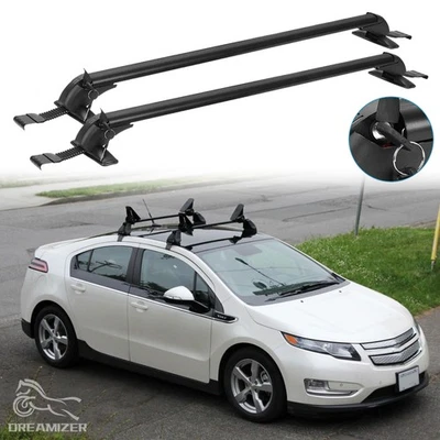 Portaequipajes barra transversal portaequipajes 43,3"/con bloqueo de aluminio para Chevrolet Volt Foto 1 de 4