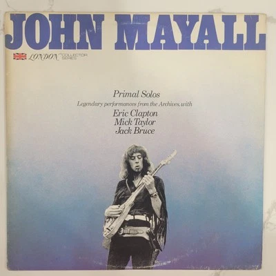 John Mayall - Primal Solos Live Vinyl LP - 1977 First Press - London LC 50003 - Image 1 of 4