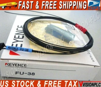 KEYENCE FU-38 Fiber Optic Sensor NewKD  US Free TAX - Image 1 of 4