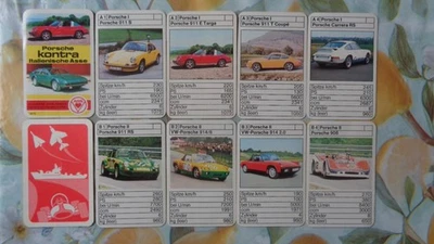 Quartett Auto Porsche kontra Italienische Asse - Bild 1 von 4