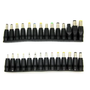 Laptop Notebook Input DC Universal Plug Jack Tips without AC Adapter Charger - Picture 1 of 6