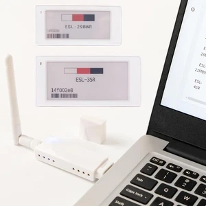 Elektronisches Regaletikett, 2,9" + 3,5" + Emitter digitale Etikettenhalter, leere Etiketten... - Bild 1 von 6