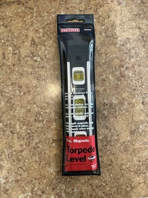 Sears Craftsman USA Nos 9” Magnetic Torpedo Level W Case 39829 - Image 1 of 4