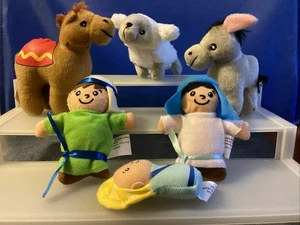 Christmas Nativity Scene 6 Piece Set Soft Plush - New - Lot #T263 - Picture 1 of 1