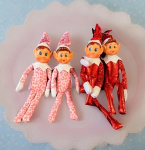 Leopard print The Naughty Christmas Elves On Display Shelf - Picture 1 of 8