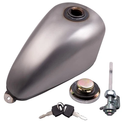 Tanque de gasolina de repuesto de 1,5 gal 5,6 L para Harley Sportster Ironhead Bobber nuevo Foto 1 de 4