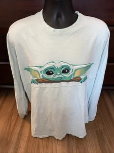Disney Star Wars The Mandalorian Baby Yoda Spirit Jersey Size XXL - Picture 1 of 7