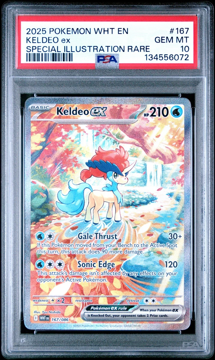 Keldeo Holo Pokémon TCG Individual Collectible Card Game Cards for