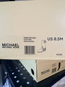 Michael Kors Crosby Motorradstiefel Größe 8,5 M 0053 - Bild 1 von 7