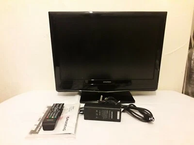 GRUNDIG GU22DVD 12V 6A LCD TV With Remote & Manual For Caravans Trucks & Boats  - Image 1 of 4