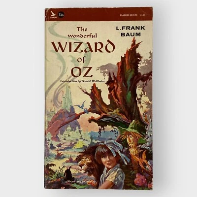 The Wonderful Wizard of Oz | Baum | Airmont Classics 1965 | Fantasy | Vtg PB Foto 1 de 4