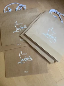 5 bolsas de compras de diseño Louboutin *vacías - Imagen 1 de 2